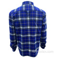 Logo personnalisé Hiver Retro Flannel Crichée chemise